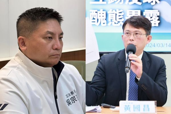 ▲吳宗憲（左）、黃國昌（右）。（圖／翻攝自吳宗憲、黃國昌臉書）