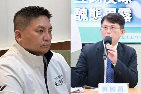 ▲吳宗憲（左）、黃國昌（右）。（圖／翻攝自吳宗憲、黃國昌臉書）