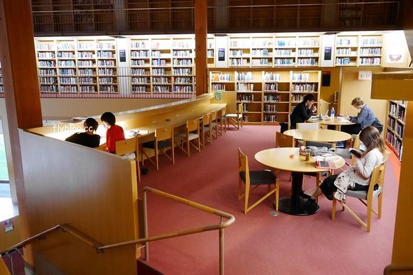 ▲▼日本秋田｜國際教養大學中嶋紀念圖書館。（圖／飛天璇授權提供）