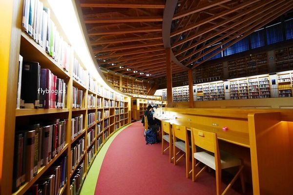 ▲▼日本秋田｜國際教養大學中嶋紀念圖書館。（圖／飛天璇授權提供）