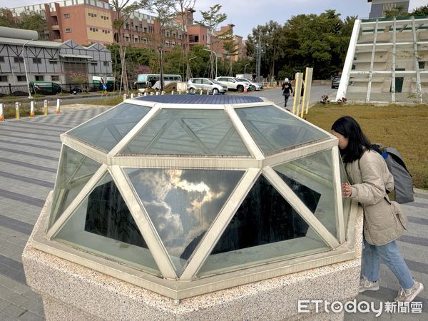 ▲桃園大樹林滯洪池分為相互連通的A、B及C三池，B池「水の秘密基地」需提前預約。（圖／記者彭懷玉攝）