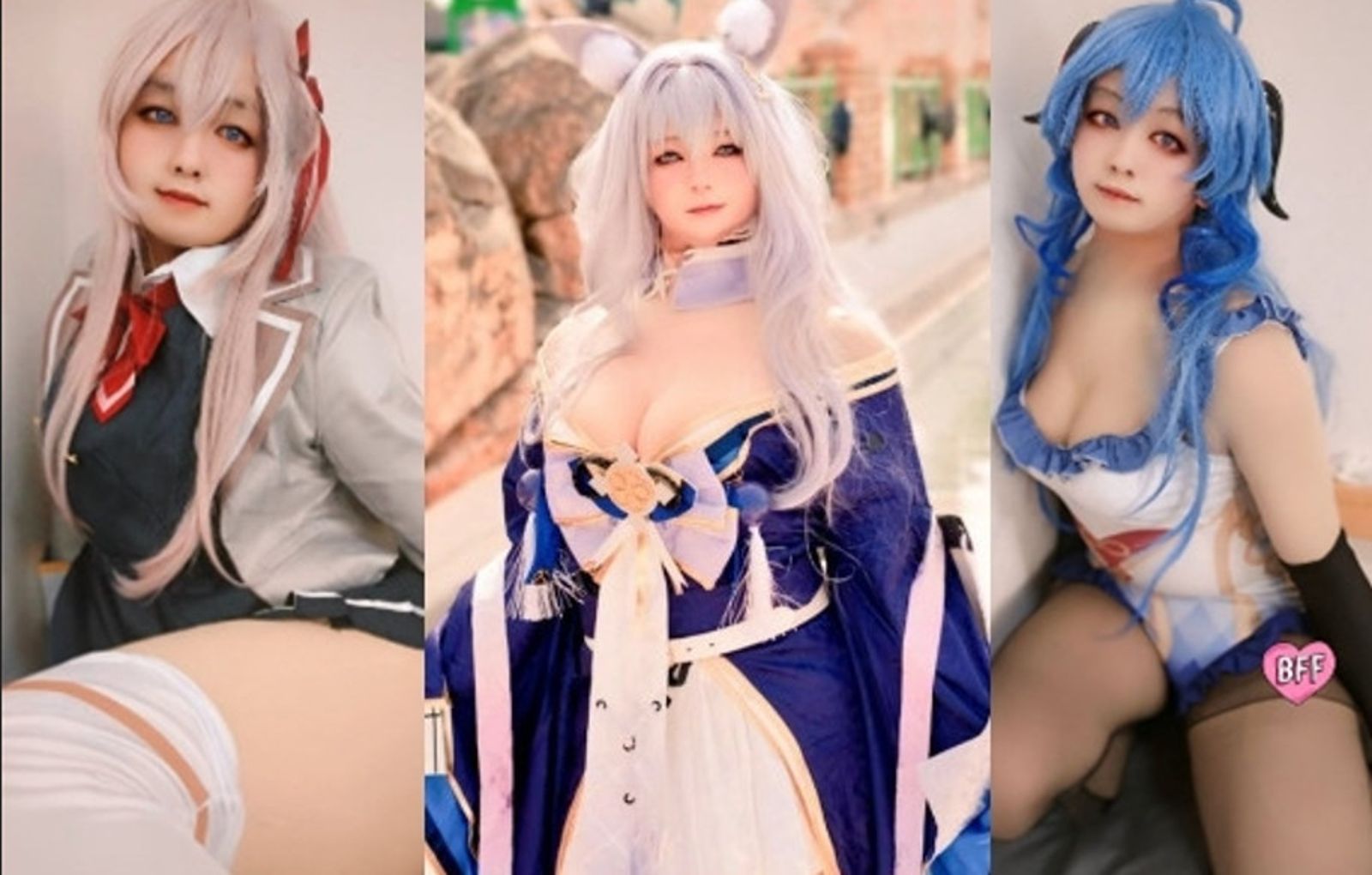 美女Cosplayer「九重久遠」偷車被捕後，意外揭露本人其實是39歲的男性上班族。（翻攝X@FromNatto）