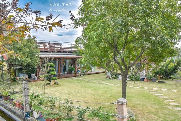 ▲▼田野間的貨櫃屋咖啡店！台南銅板價輕食飲料　自家種蔬果融入菜單。（圖／周花花甲飽沒提供）
