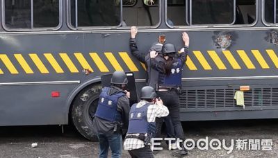 空拍機也出動！瑞芳警銀行搶案演練　高效反應結合高科技制敵