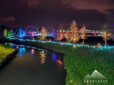 宜蘭免費夜景！冬山舊河港燈節登場