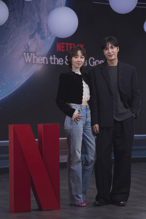 ▲▼《問問星星吧》韓知㒚入戲太深！愛李敏鎬愛得死心蹋地　。（圖／Netflix提供）