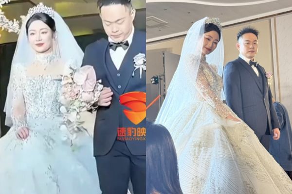 ▲▼2人幼稚園時假扮夫妻 20年後結婚了。（圖／翻攝自微博）