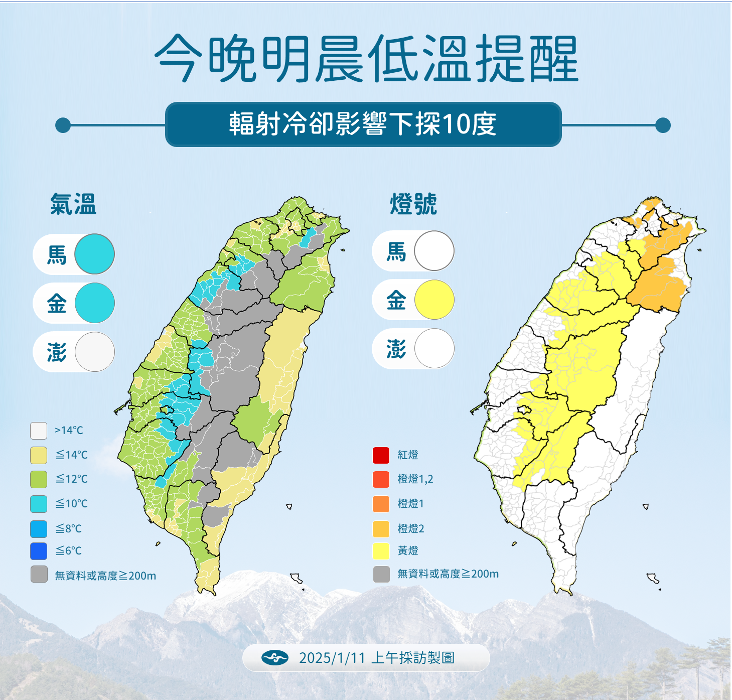 ▲▼天氣趨勢。（圖／氣象署提供）