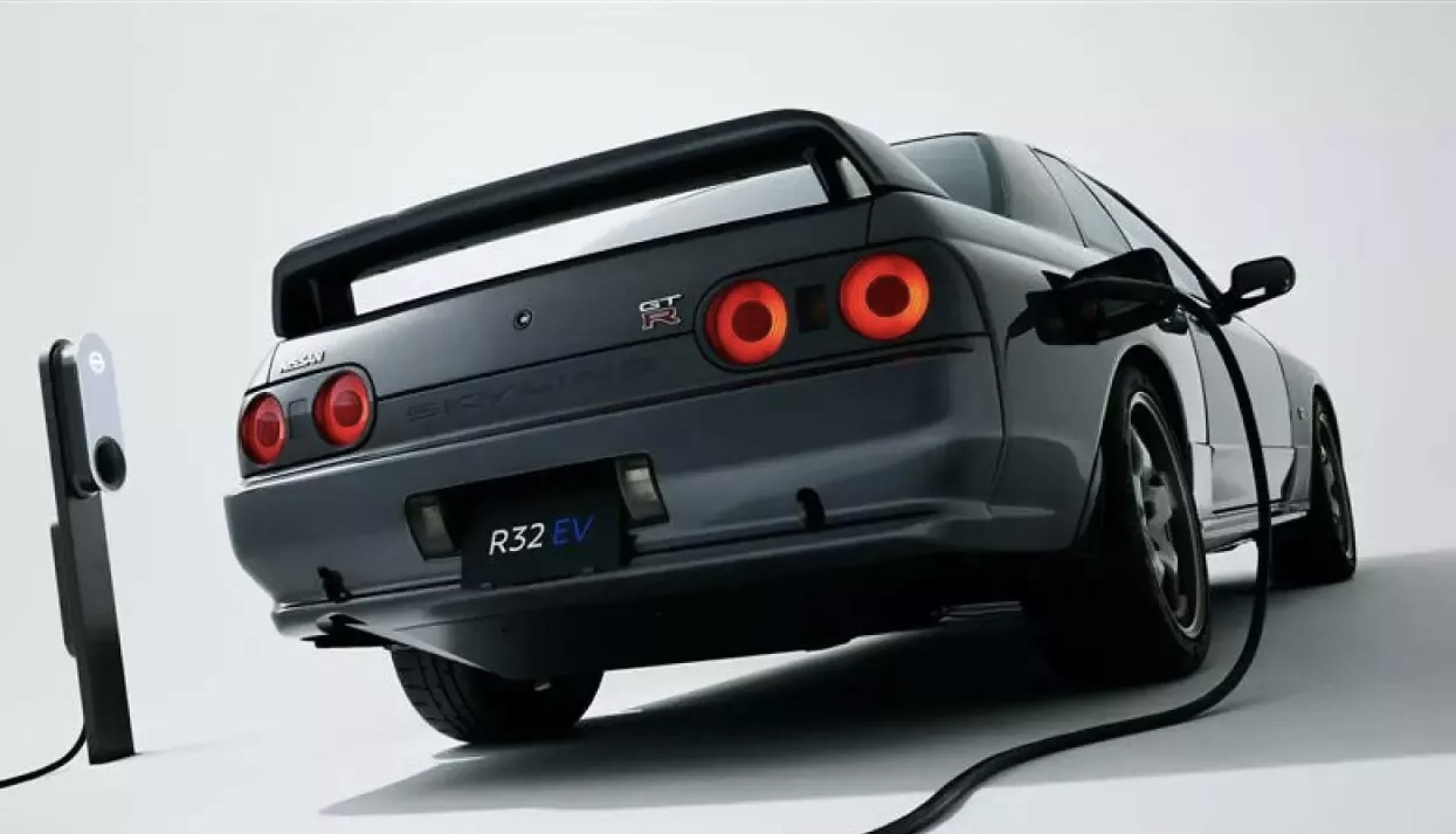 ▲Nissan R32 GT-R EV 。（圖／翻攝自Nissan）