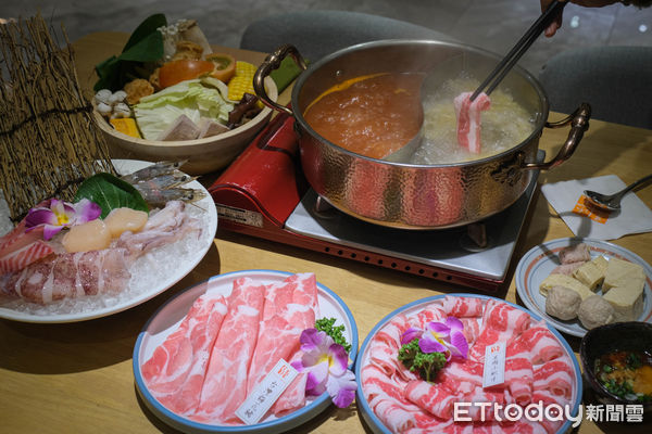 ▲享沐時光莊園渡假酒店,苗栗縣觀光協會副理事長郭仲紋,溫泉,夕陽。（圖／記者彭懷玉攝）