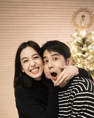 ▲胡宇威、陳庭妮。（圖／翻攝自Instagram／chen_ting_ni）