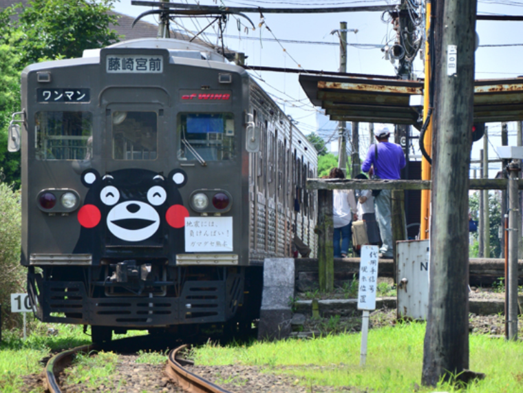 ▲▼熊本電鐵。（圖／熊本電鐵官網）