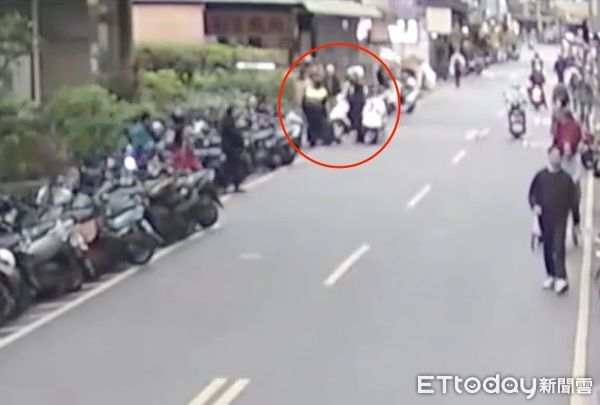 ▲▼毒品通緝的游姓男子躲進餐廳，轉身逃被員警壓制逮捕             。（圖／記者陳以昇翻攝）