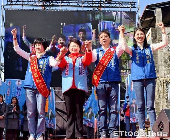 ▲草屯鎮長國民黨候選人簡賜勝競選總部今天成立。（圖／簡賜勝競選總部提供）