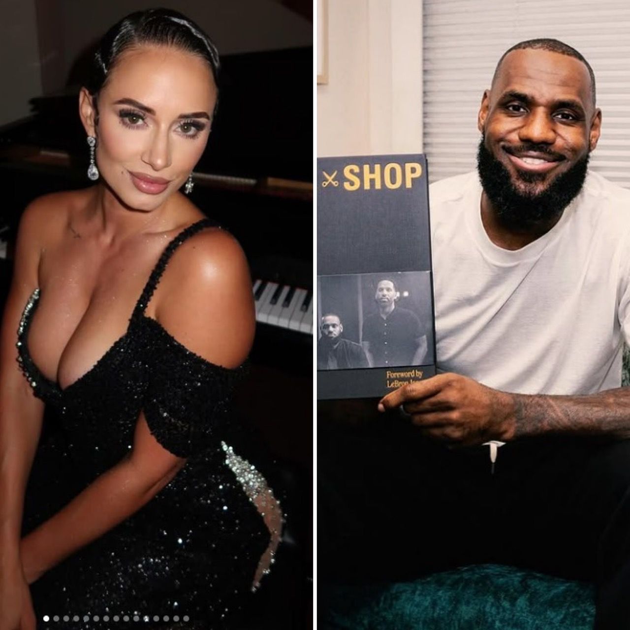 ▲▼10年前曾與NBA天王詹姆斯傳緋聞的網紅YesJulz，轉發詹皇灌籃美技引起熱議。（圖／翻攝自IG）