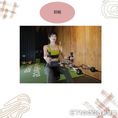 ▲王嫚萱每周兩次健身房維持好身材。（圖／湯興漢攝）