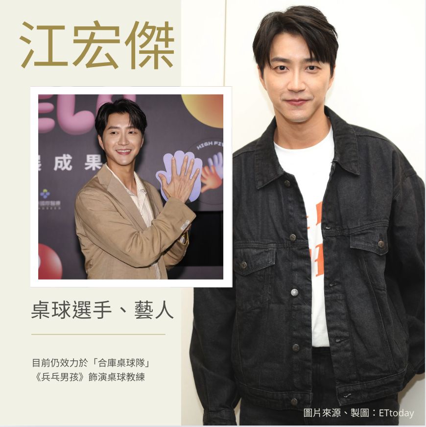 ▲球員出身藝人。（圖／記者蕭采薇製圖）