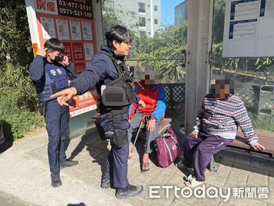 桃園失智老夫妻一起走失　兒急求助！警調監視器在公車站牌尋獲