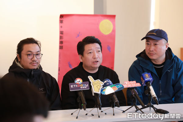 ▲▼金馬影帝張志勇、導演耿軍《漂亮朋友》媒體訪問。（圖／記者周宸亘攝）