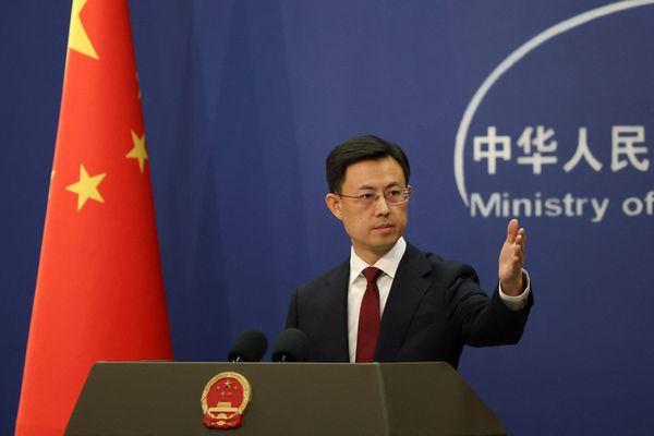 ▲大陸外交部發言人郭嘉昆。（圖／路透）