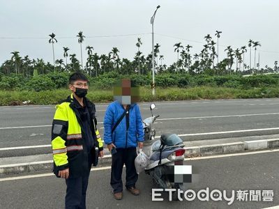 屏東男報案「機車不見了」內埔警陪他沿路找　終於尋獲