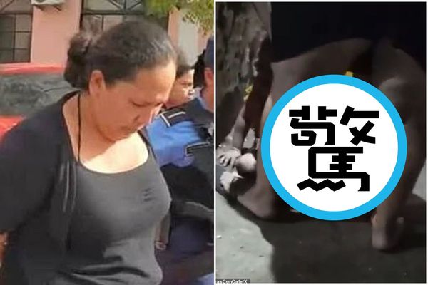 驚悚！媽媽狠虐火燒3歲女兒，女童痛苦嘶喊讓網友心痛。（翻自《每日郵報》）