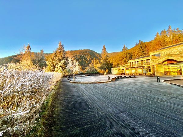 ▲▼太平山森林遊樂區霧淞、雲海、日出交織的大自然的美景。（圖／太平山莊提供，下同）