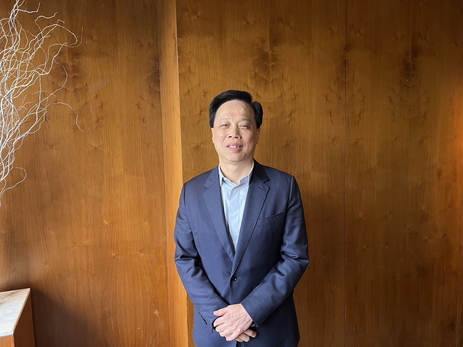 ▲▼威力德生醫董事長周國忠。（圖／記者高兆麟攝）