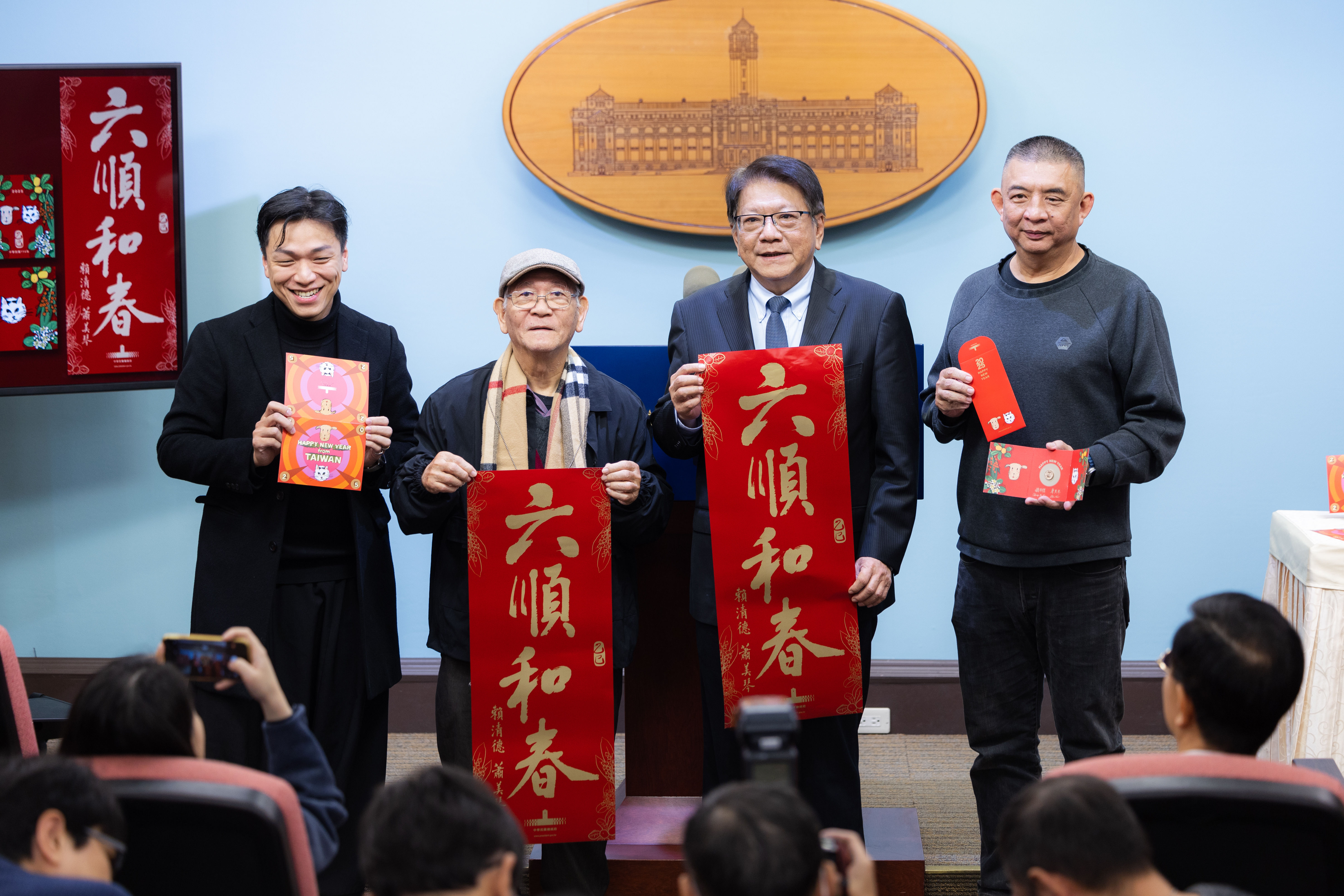 ▲▼第一幅總統春聯。（圖／總統府提供）