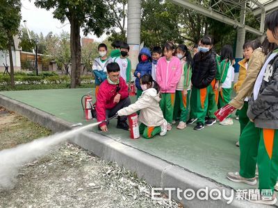 火災防範小達人誕生　南消五大歸仁分隊紅瓦厝國小防火宣導