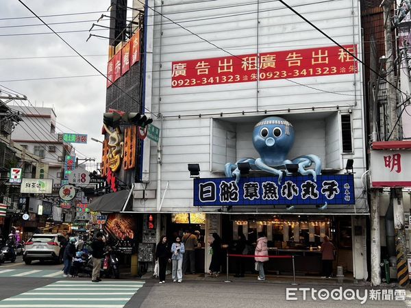 ▲台中逢甲夜市日船章魚小丸子。（圖／民眾提供）