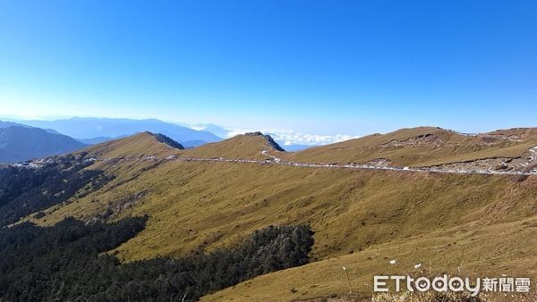 ▲年節期間，清境及合歡山地區都是熱門遊的景點之一。（圖／記者高堂堯翻攝）