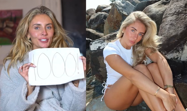 女「12小時千人斬」被質疑太假　參加活動男親揭現場真實情況。（圖／翻攝自TikTok與Instagram／bonnie_blue_xox）