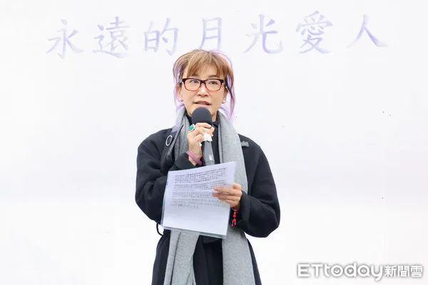 ▲▼  CoCo李玟『永遠的月光愛人』雕像揭幕儀式  -李玟二姐  。（圖／記者黃克翔攝）