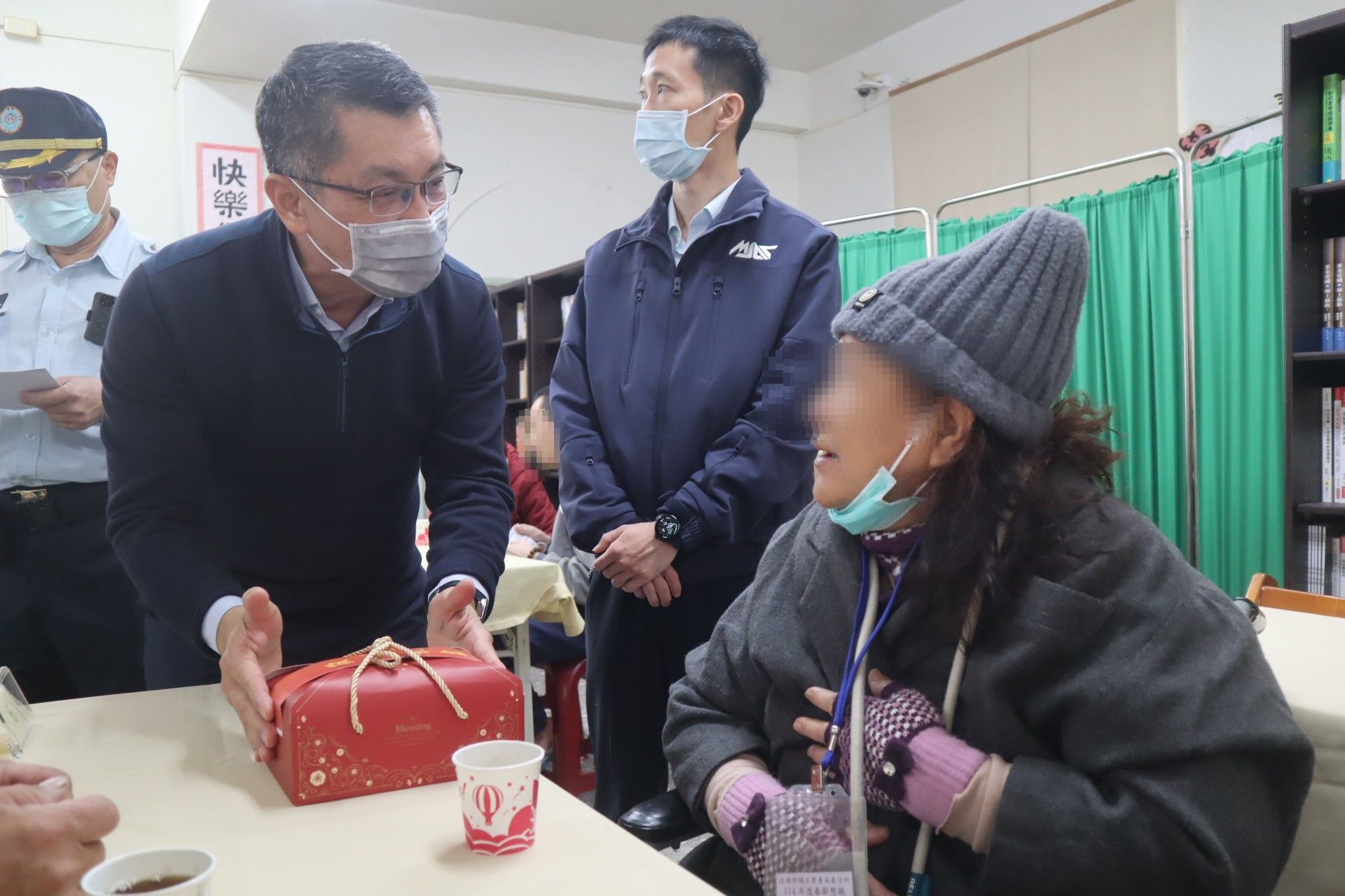 ▲▼台南看守所「歲末祝福新春送暖」懇親活動。（圖／矯正署台南看守所提供）