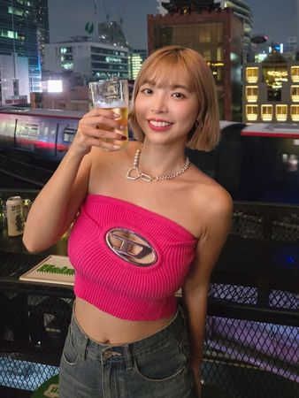 ▲一隻阿圓擁有甜美的外型與傲人的身材，吸引了大量粉絲。（圖／翻攝自Instagram／nanaciaociao）