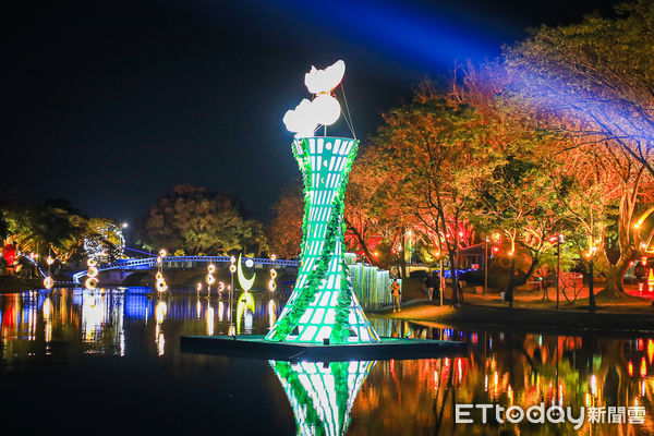 ▲▼2025台南月津港燈節。（圖／記者蔡玟君攝）