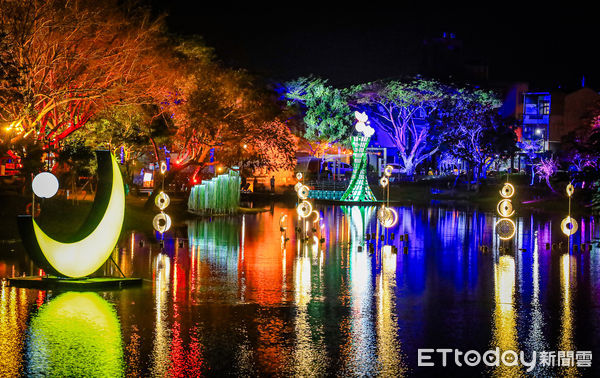 ▲▼2025台南月津港燈節。（圖／記者蔡玟君攝）