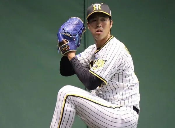 ▲阪神隊投手青柳晃洋。（圖／取自阪神官方臉書）