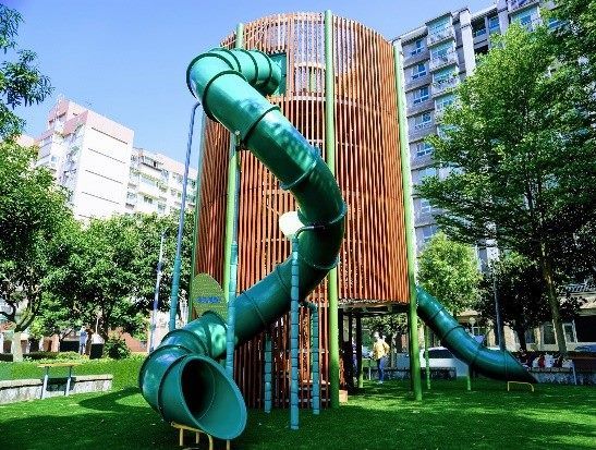 ▲公園處推薦台北市4處親子共融遊戲場。（圖／公園處提供）