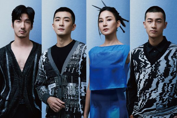 ▲「幸星娛樂」旗下藝人曾少宗、洪小鈴、張家慧、林孫煜豪、楊銀豪、鍾政均和裴子齊，齊聚為2025年曆拍攝。（圖／幸星娛樂提供）