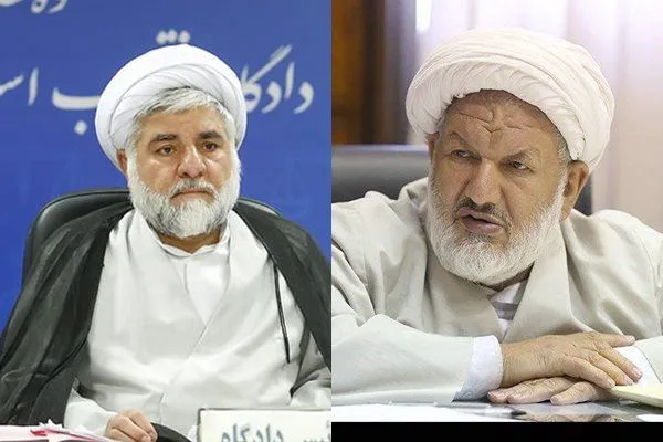 ▲▼伊朗最高法院的莫吉謝（Mohammad Moghisseh，左）與拉齊尼（Ali Razini，右）法官遭人暗殺。（組圖／翻攝自X） 