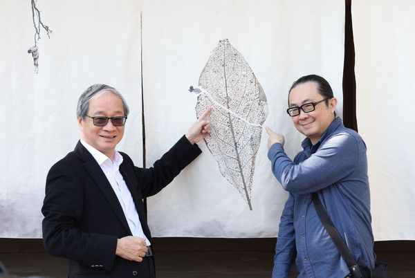 ▲▼文化部長李遠（左）漫畫家阮光民。（圖／文化部提供）