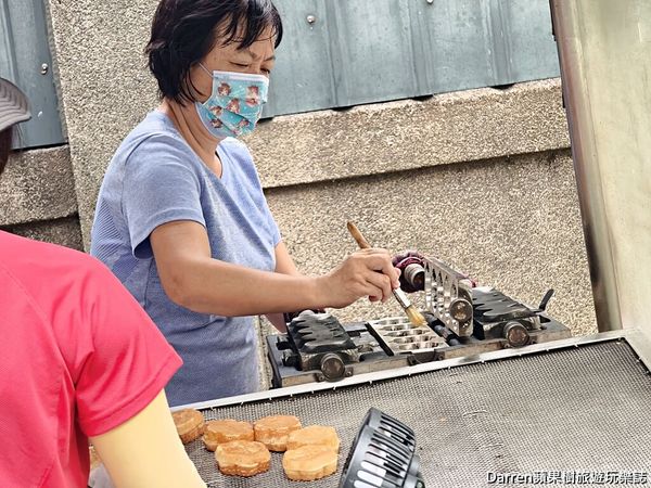 ▲▼新竹美食中央市場旁，鄭家祖傳特製雞蛋糕。（圖／部落客Darren提供）