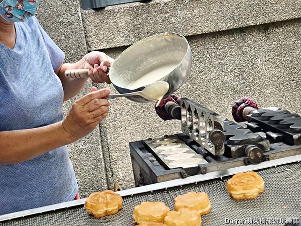 ▲▼新竹美食中央市場旁，鄭家祖傳特製雞蛋糕。（圖／部落客Darren提供）