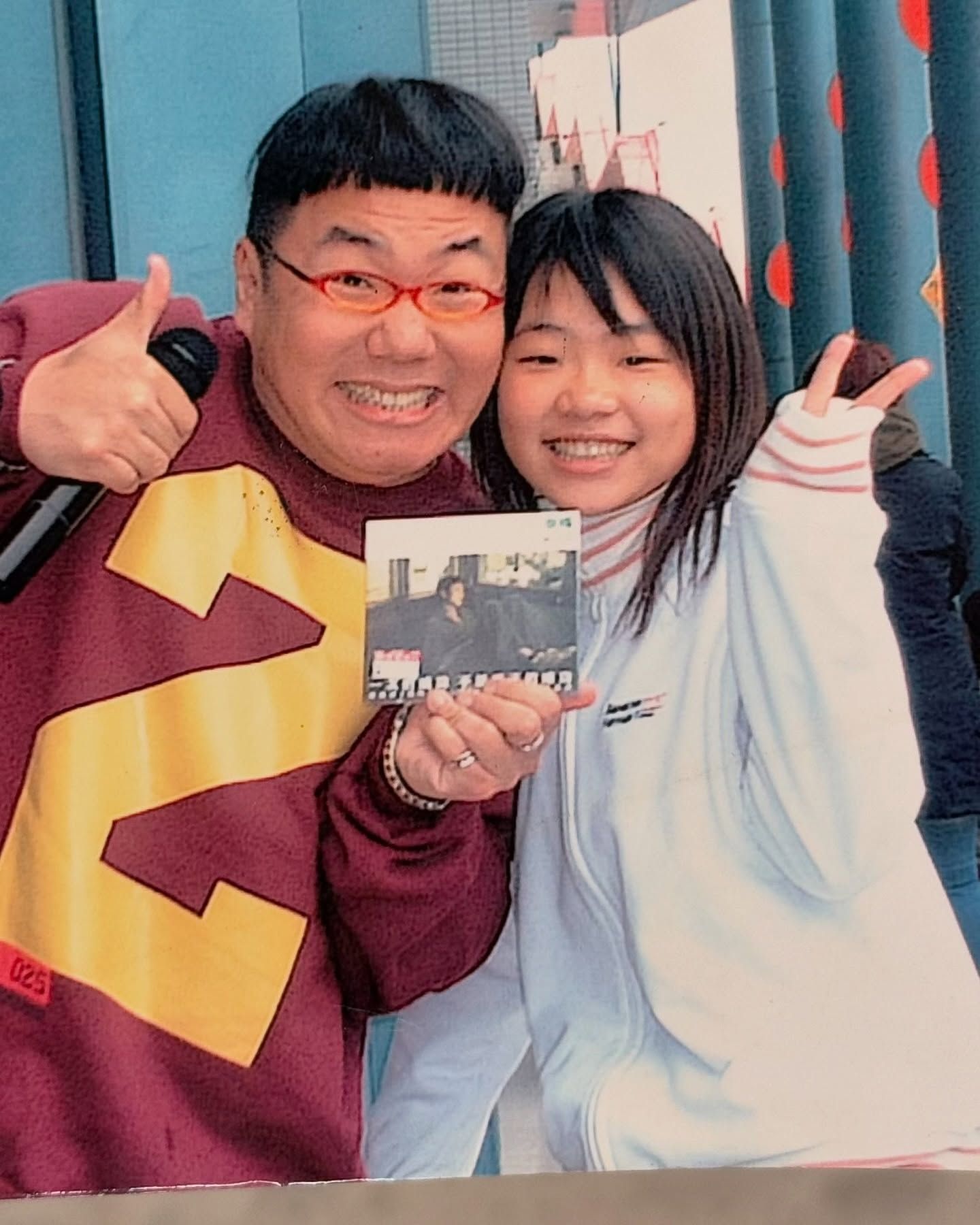 ▲▼蔡阿嘎出賣二伯童年追星照「主持人外貌超凍齡」。（圖／翻攝自Instagram／yga0721）