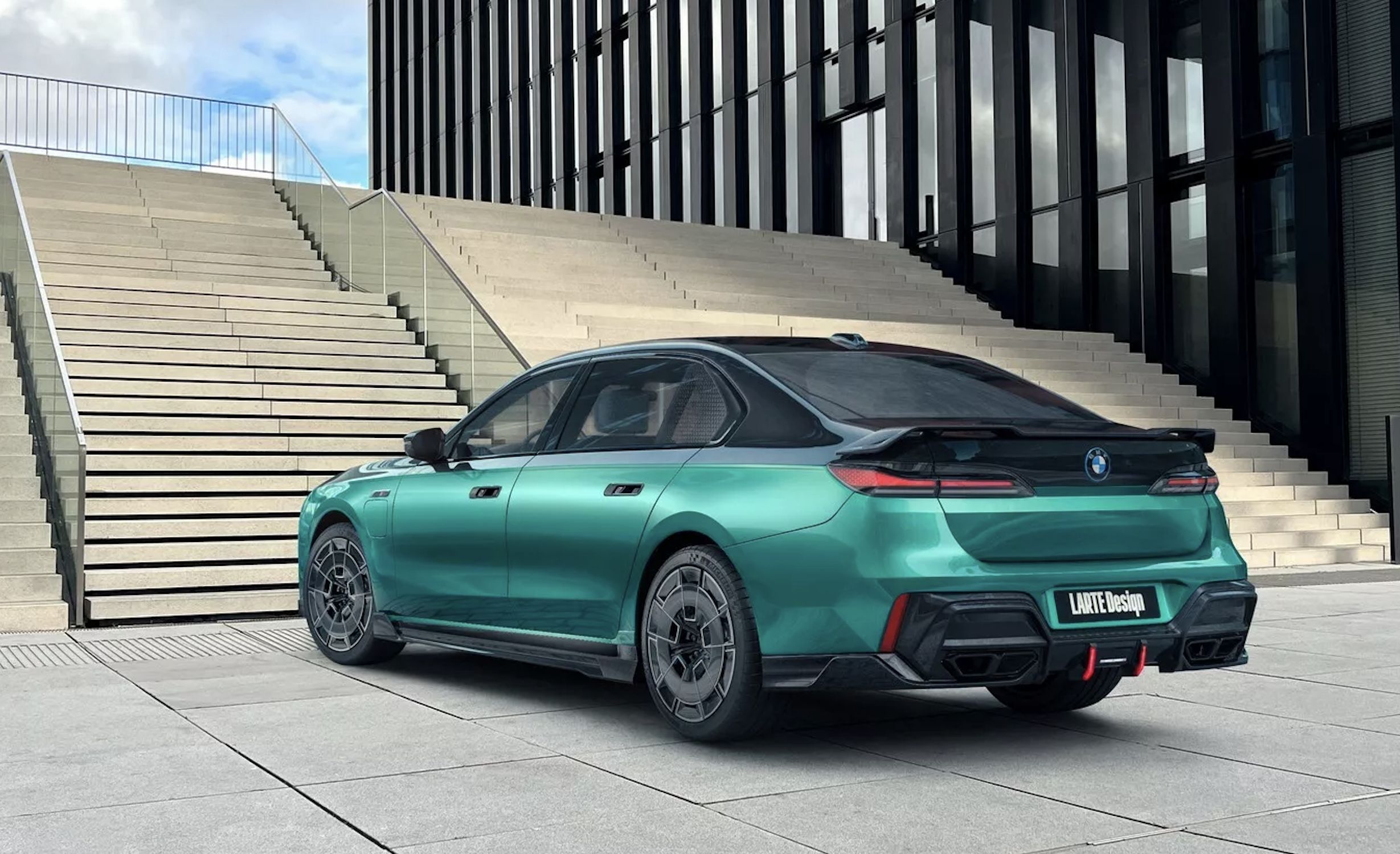 ▲Larte Design推出BMW大7改裝套件。（圖／翻攝自Larte Design）