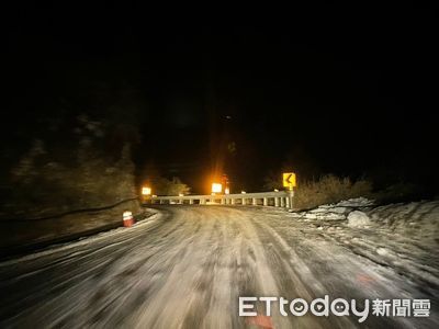 快訊／合歡山路段開放正常通行　武嶺至松雪樓有殘雪限加掛雪鏈