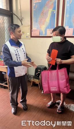 ▲南投縣政府於春節前夕關懷遊民。（圖／南投縣政府提供，下同）