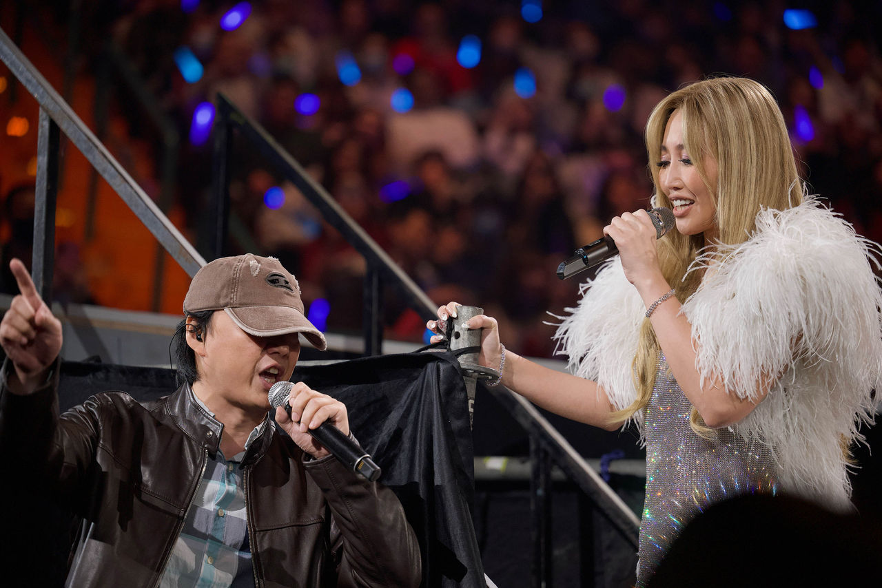 ▲▼A-Lin「A-LINK WITH PASSENGERS&ndash;最終站」嘉賓彭佳慧、江美琪、蕭煌奇、爸媽。（圖／众悅娛樂提供）